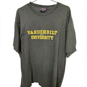 Vintage Gray Jansport Vanderbilt University Men’s L / XL T-Shirt MINTY